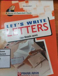 Image of A series of functional texts let's write letters