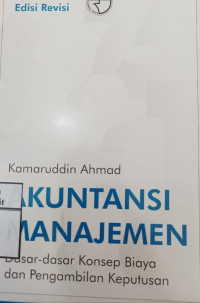 Image of Akutansi Manajemen